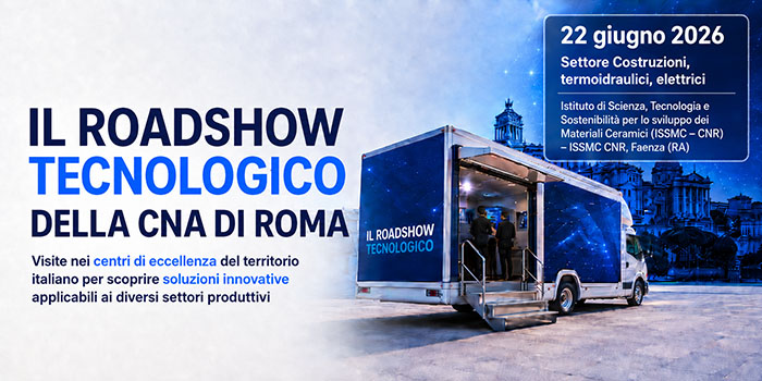Roadshow tecnologico: settore costruzioni, termoidraulici, elettrici