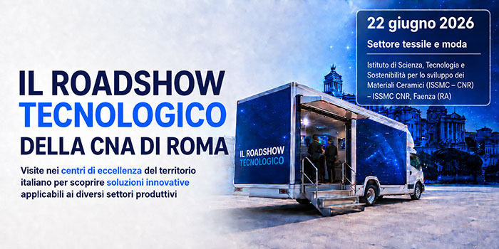 Roadshow tecnologico: settore tessile e moda
