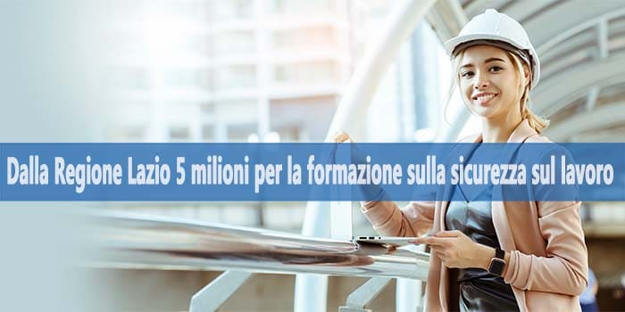 Formazione per la sicurezza sul lavoro Programma FSE+ 2021-2027