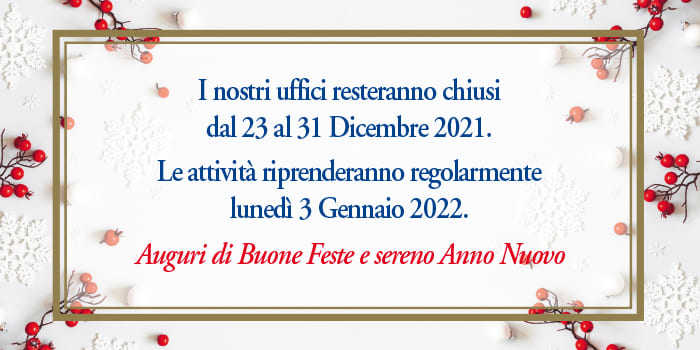 Chiusura CNA Roma Natale 2021