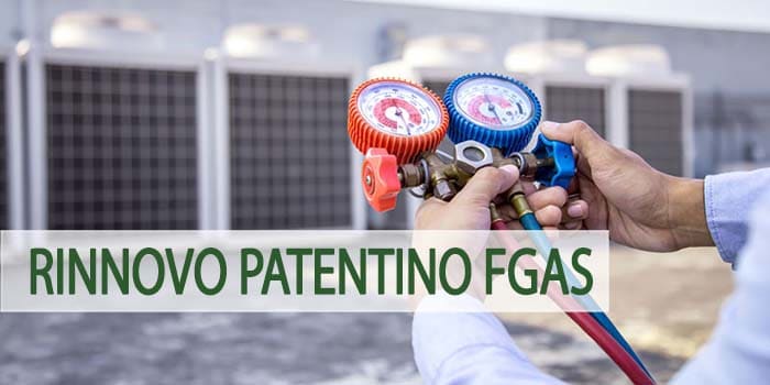 rinnovo pantentino frigorista