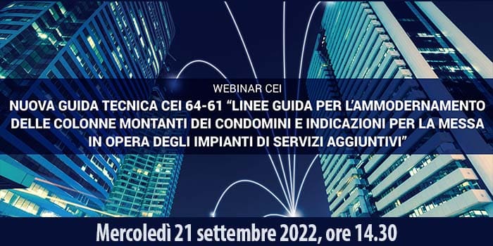 webinar CEI guida tecnica 64-61