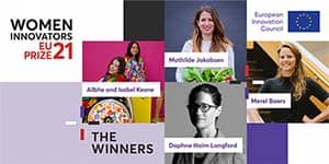 Premio europeo per donne innovatrici 2022 EU Prize for Women Innovators